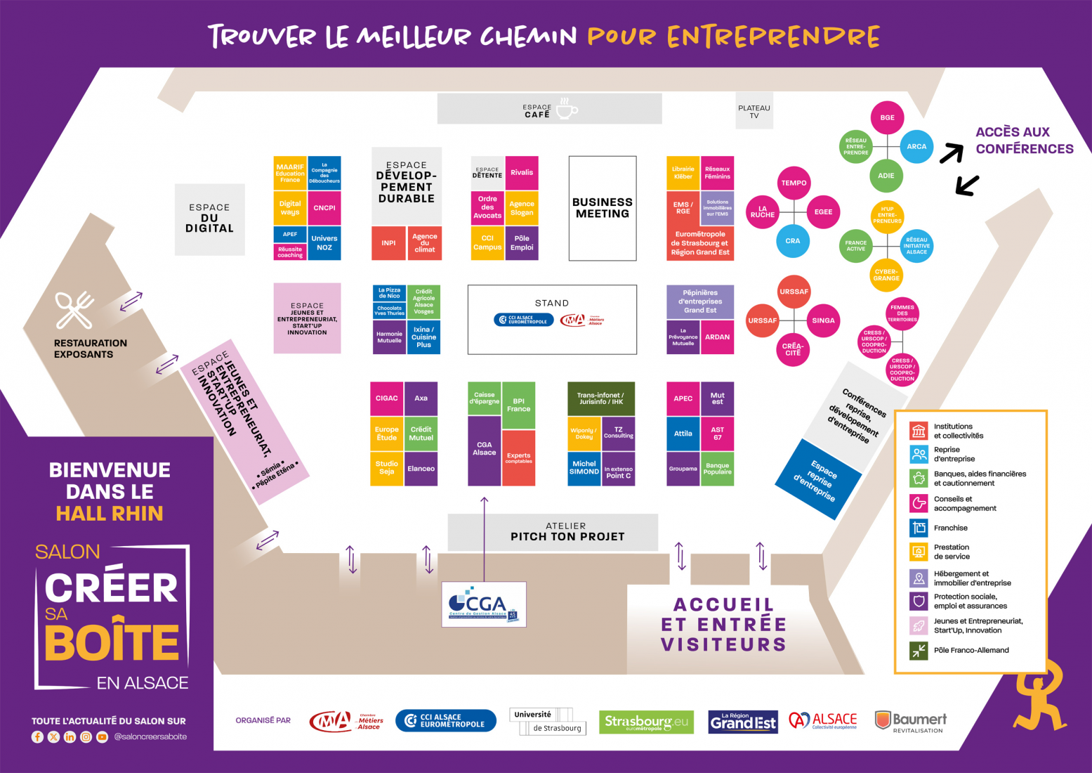 Creer Developer Reprendre Sa Boite En Alsace Plan Salon 2023