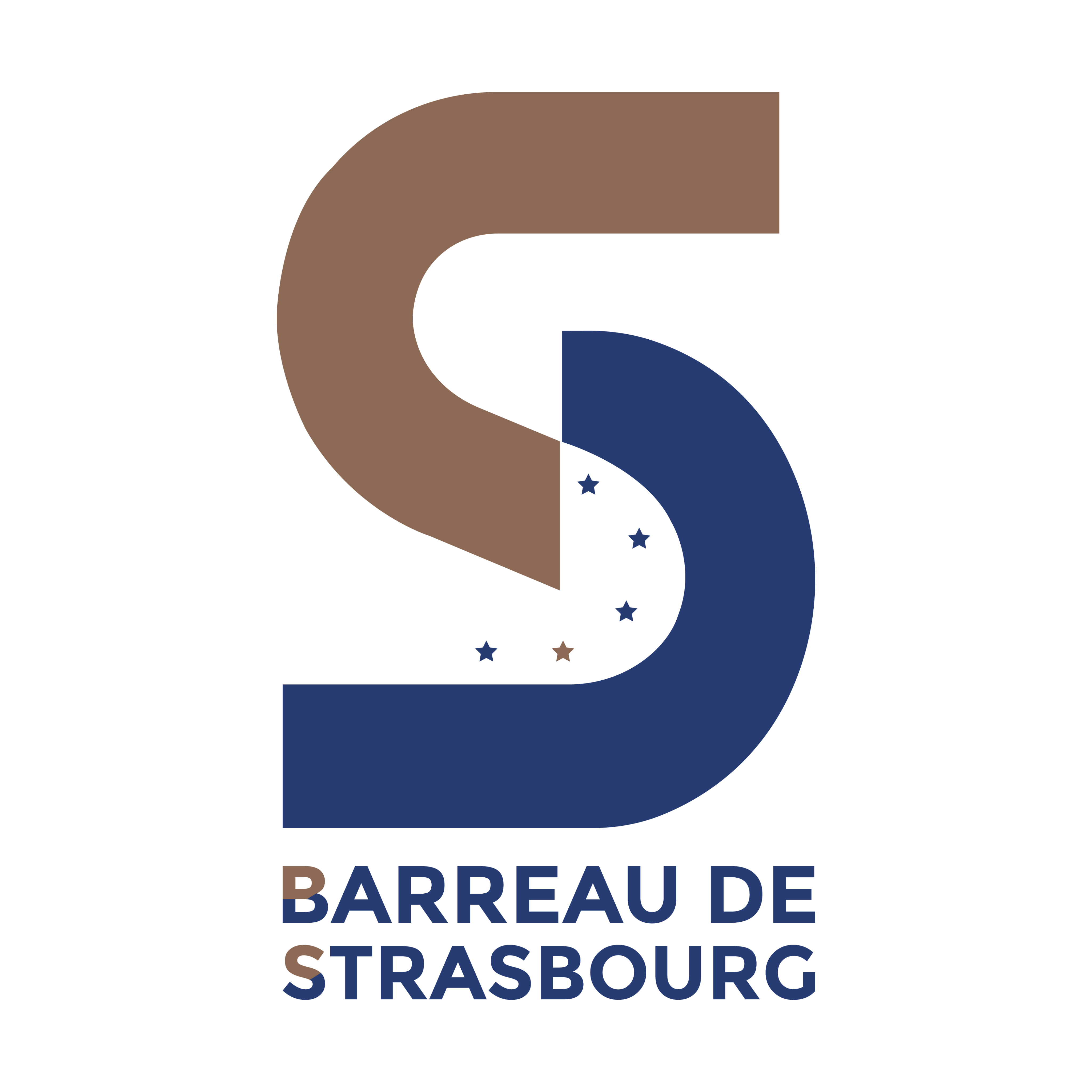 Logo Barreau De Strasbourg Carre Fond Blanc